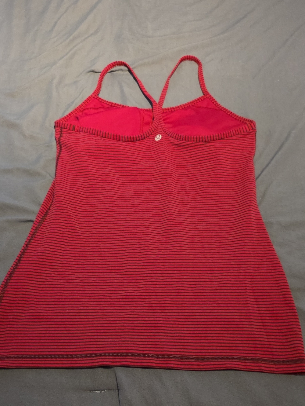 Lululemon Power Y Striped Racerback Tank